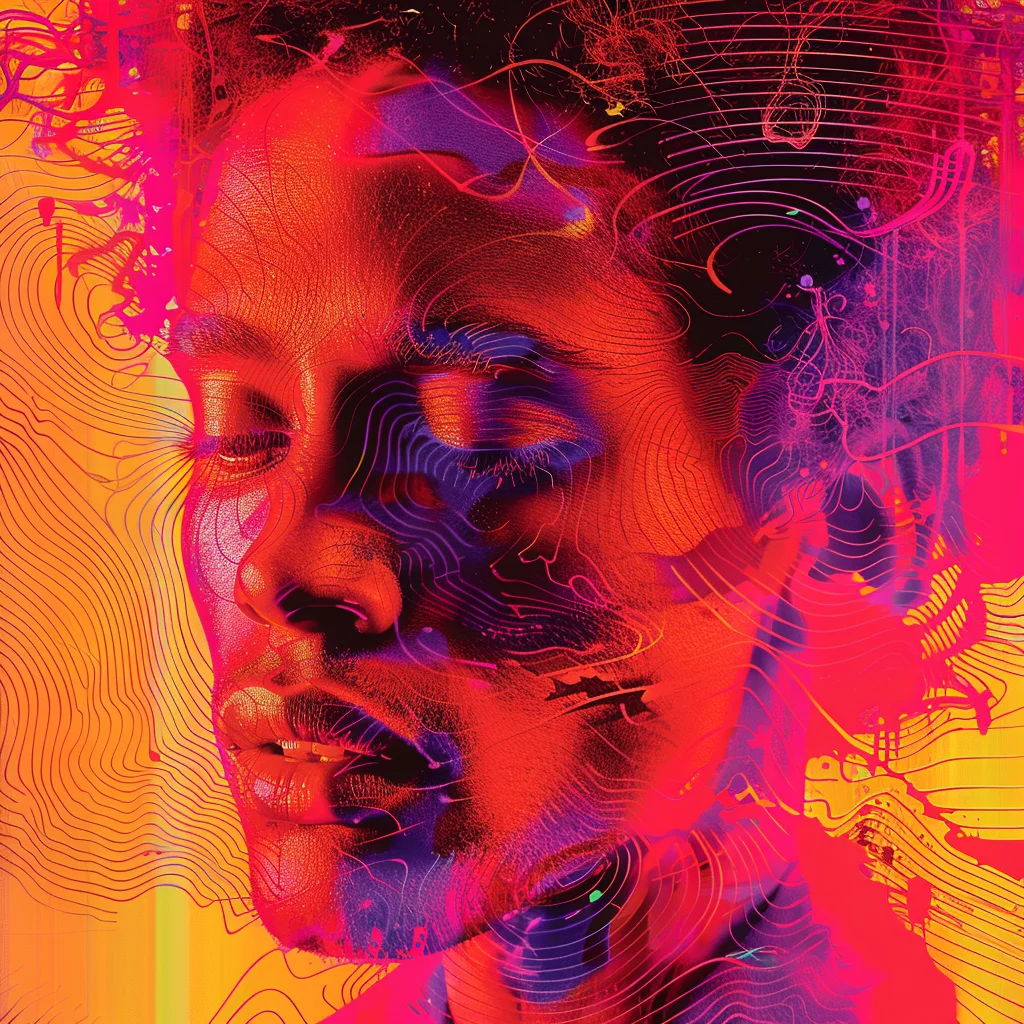 Contemporary Music Poster: Vibrant Design for Music Lovers | Midjourney Prompts